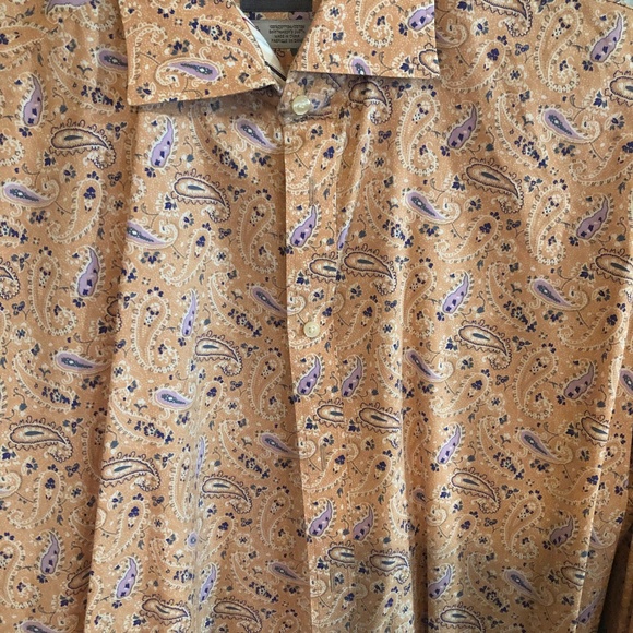 Thomas Dean Fancy Cuff dress shirt - Picture 2 of 3